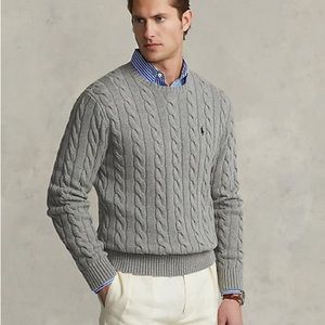 Polo Ralph Lauren Cable Knit Cotton Sweater